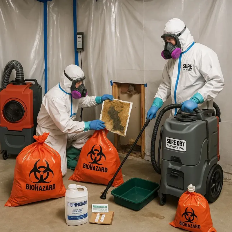 Contaminated Water Handling Protocols process in Bayside, CA