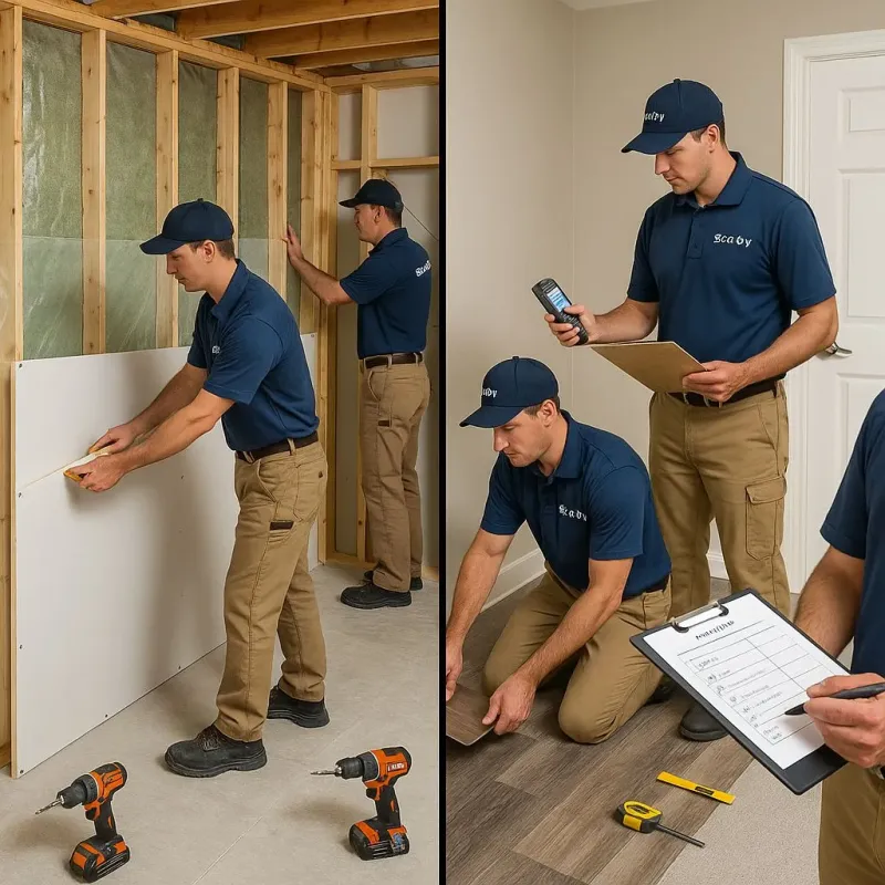 Repairs and Reconstruction process in Bayside, CA